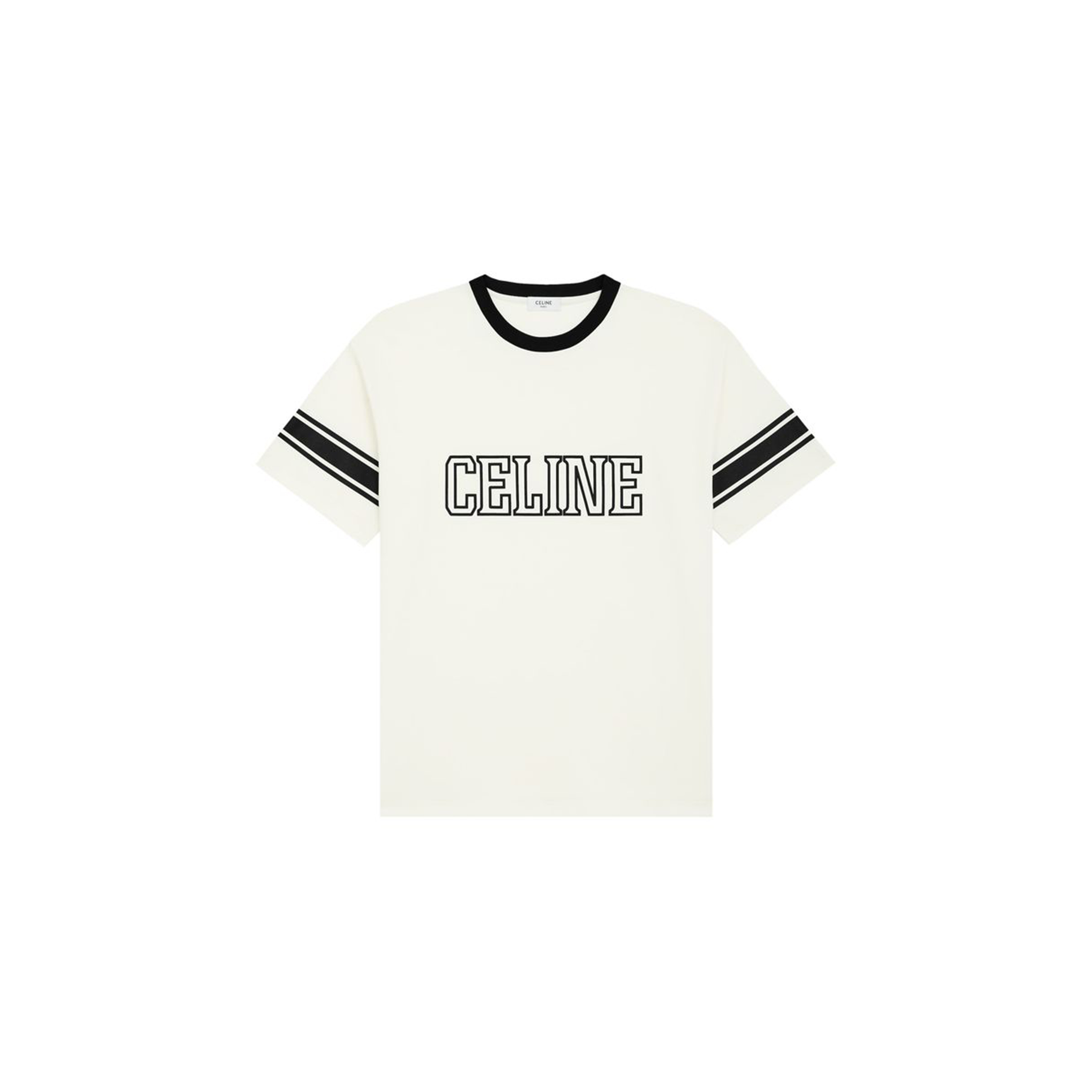 Ce1i*e loose triomphe t-shirt ''washed white black'' rx02n671q.01qf